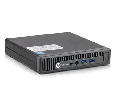 Ordenador Reacondicionado Mini HP ProDesk 600 G1 i5-4th / 8Gb / 256Gb SSD / Win 7 Pro / Sin cable trebol
