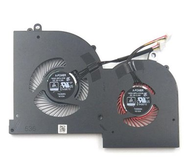 Ventilador para portatil MSI GS65 GPU (DOBLE)