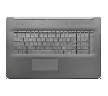 Top case + teclado HP 17-BY Plata