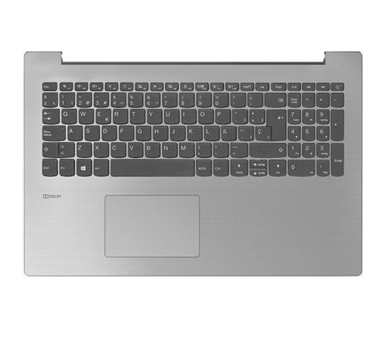 Top case + teclado Lenovo 330-15IKB Plata