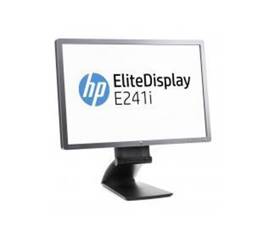 Monitor Reacondicionado 24 HP EliteDisplay E241i / VGA - DP/ Negro-Plata"